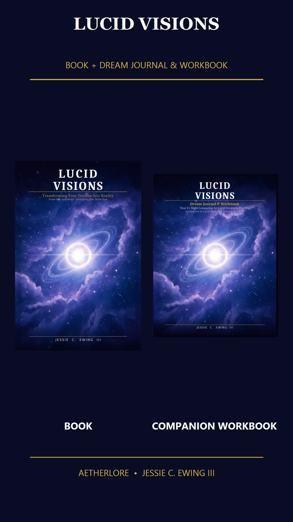 Lucid Visions book and companion workbook