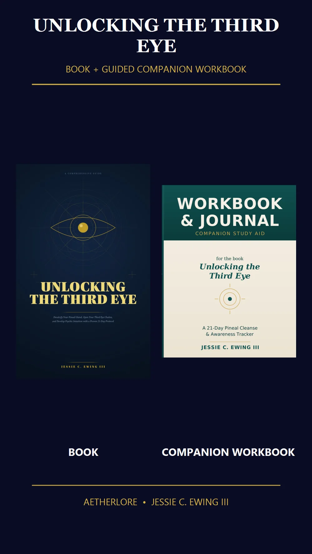 Unlocking the Third Eye book and guided companion workbook